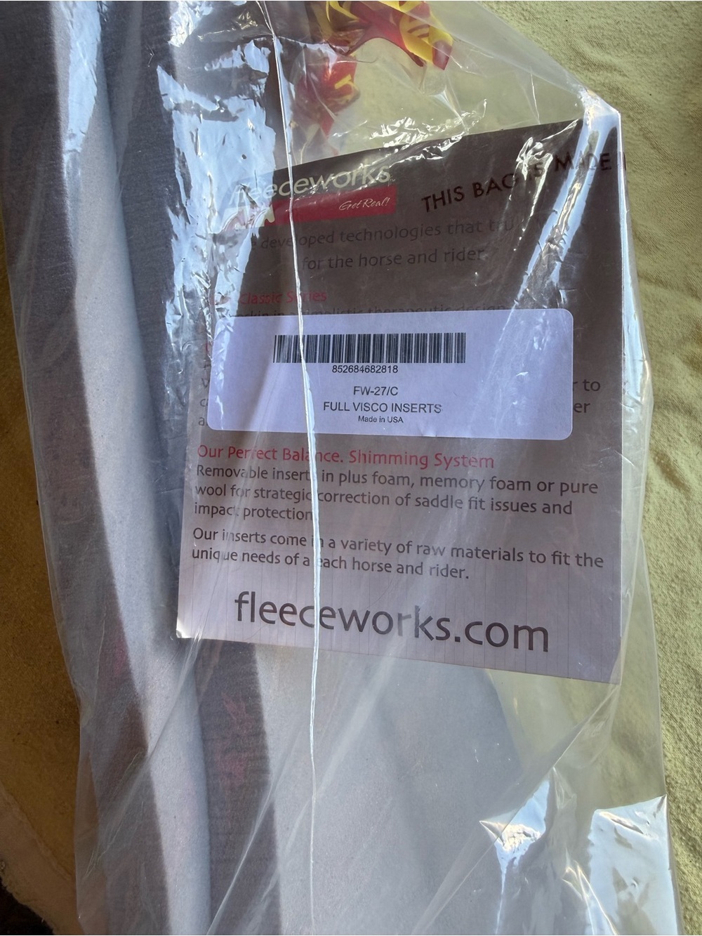 Fleecework visco inserts - Picture 2 of 2